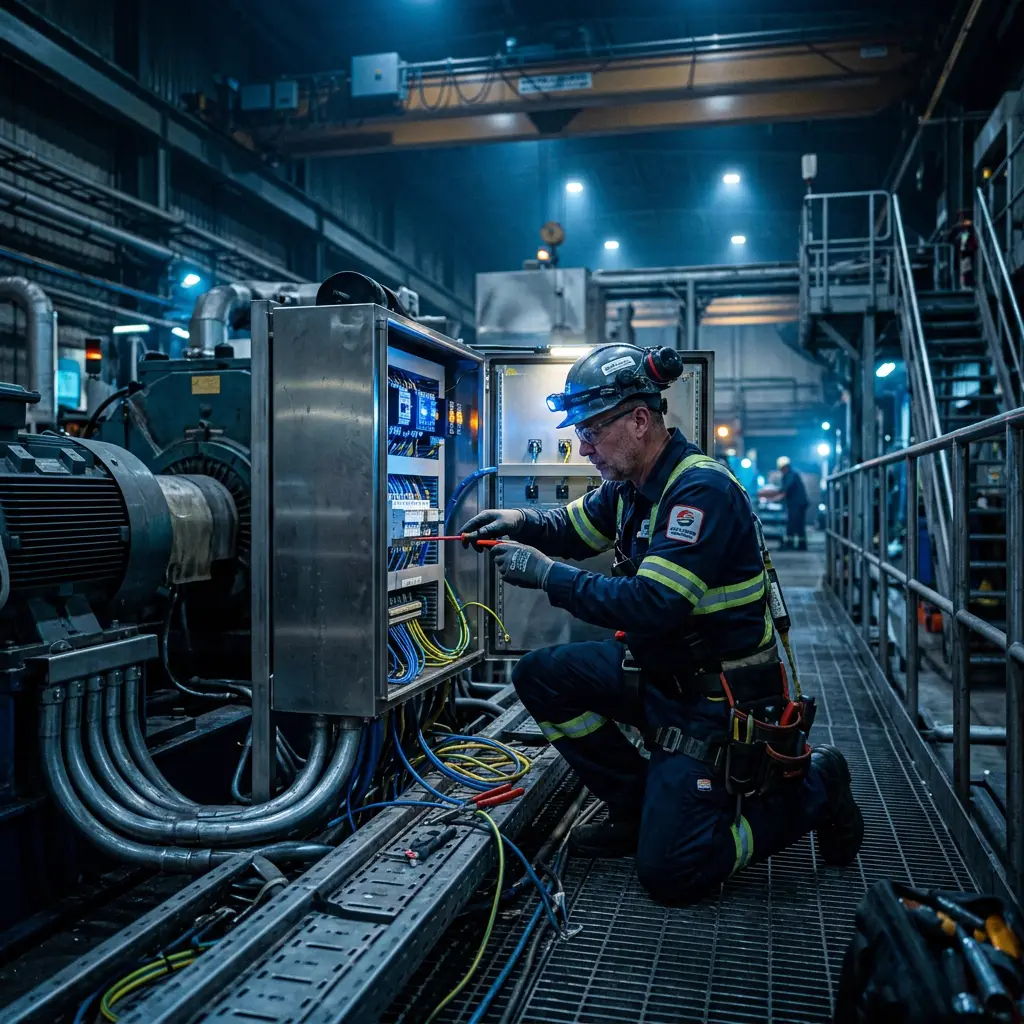 Elektrik taahhüt saha uygulaması